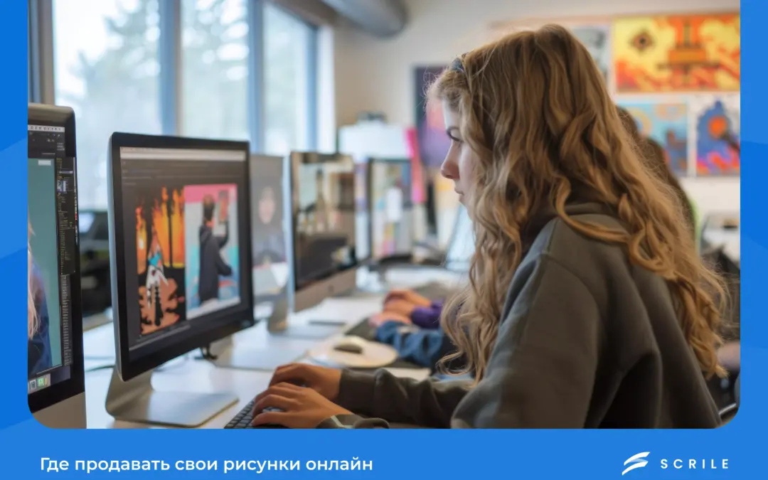 где можно продавать свои рисунки