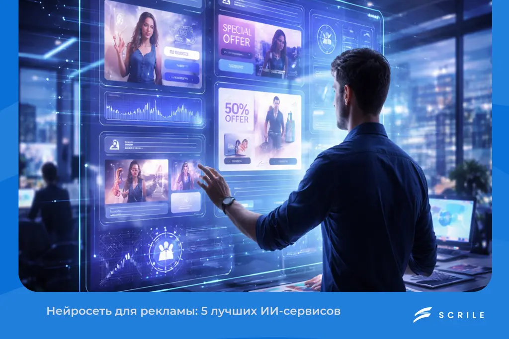 Нейросеть для рекламы: 5 лучших ИИ-сервисов 2026