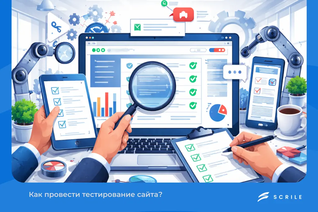 Как провести тестирование сайта? 5 ключевых этапов