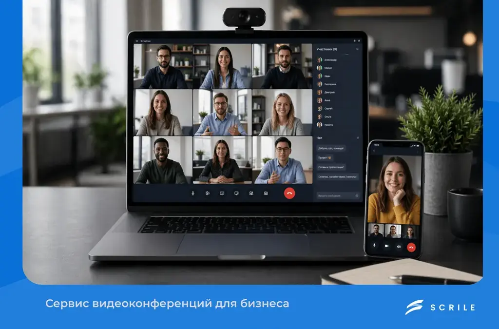 Сервис видеоконференций для бизнеса: критерии выбора платформы в 2026 году