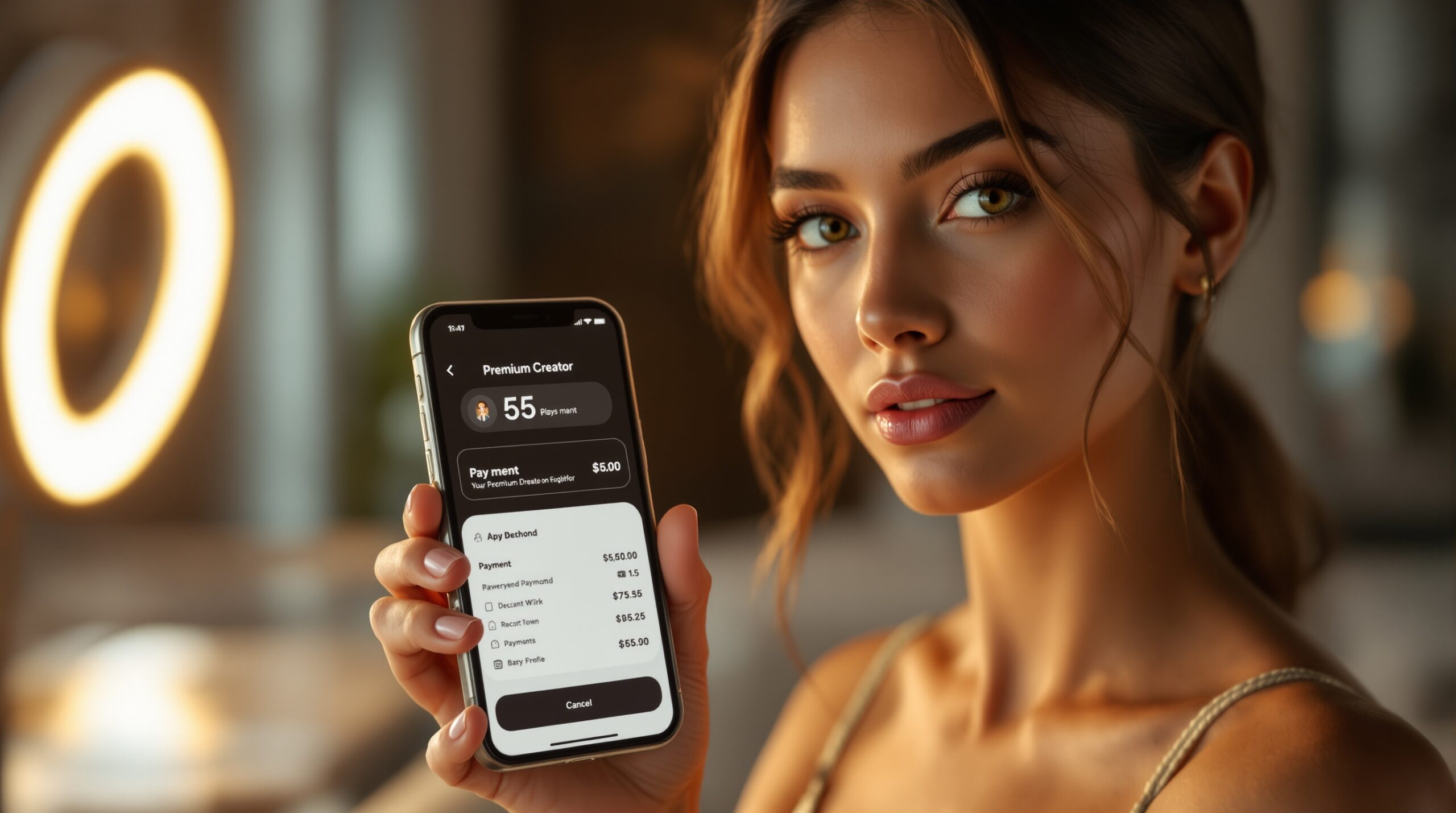 Online payment screen for community platform pricing