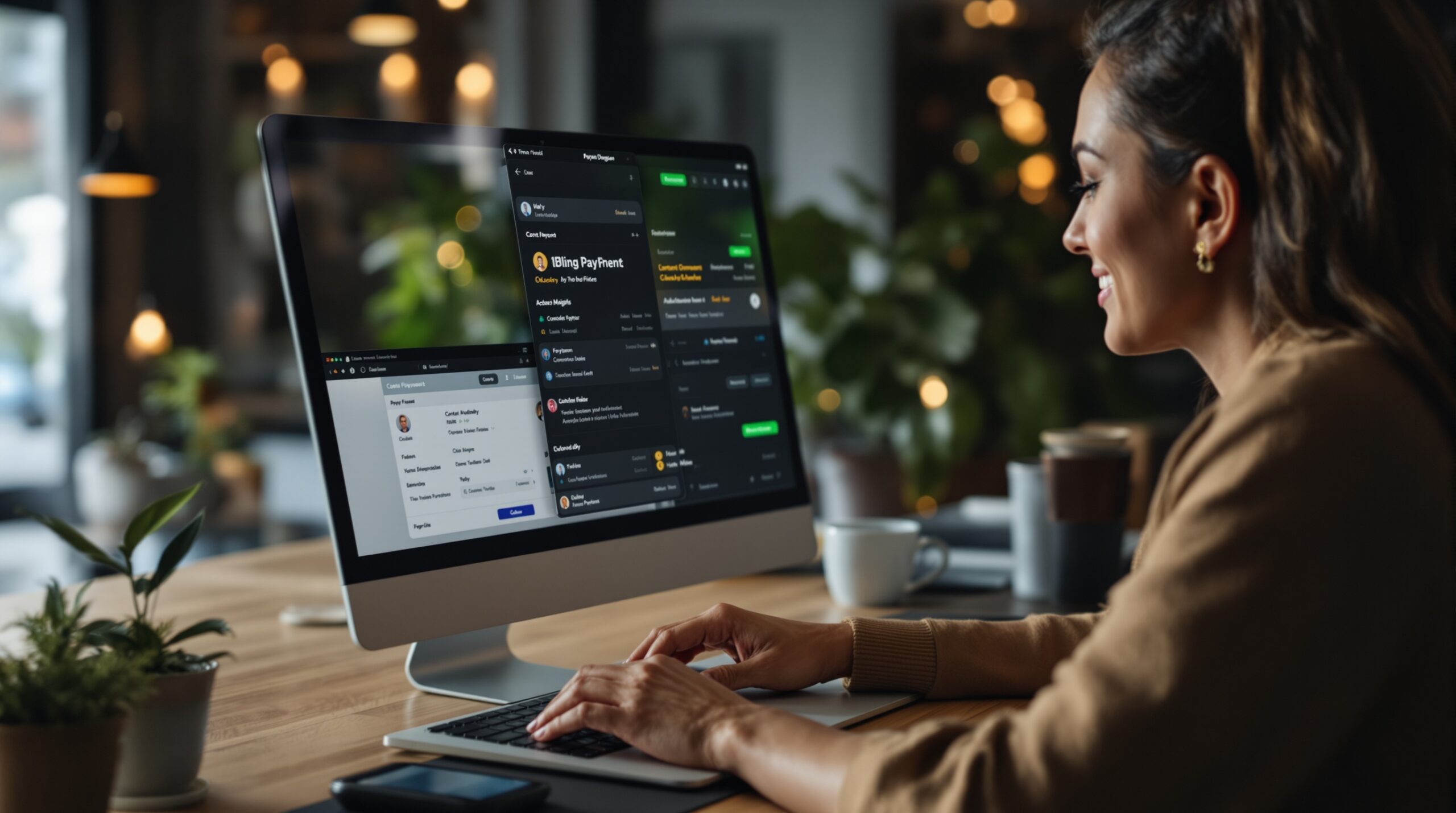 Online payment screen for community platform pricing