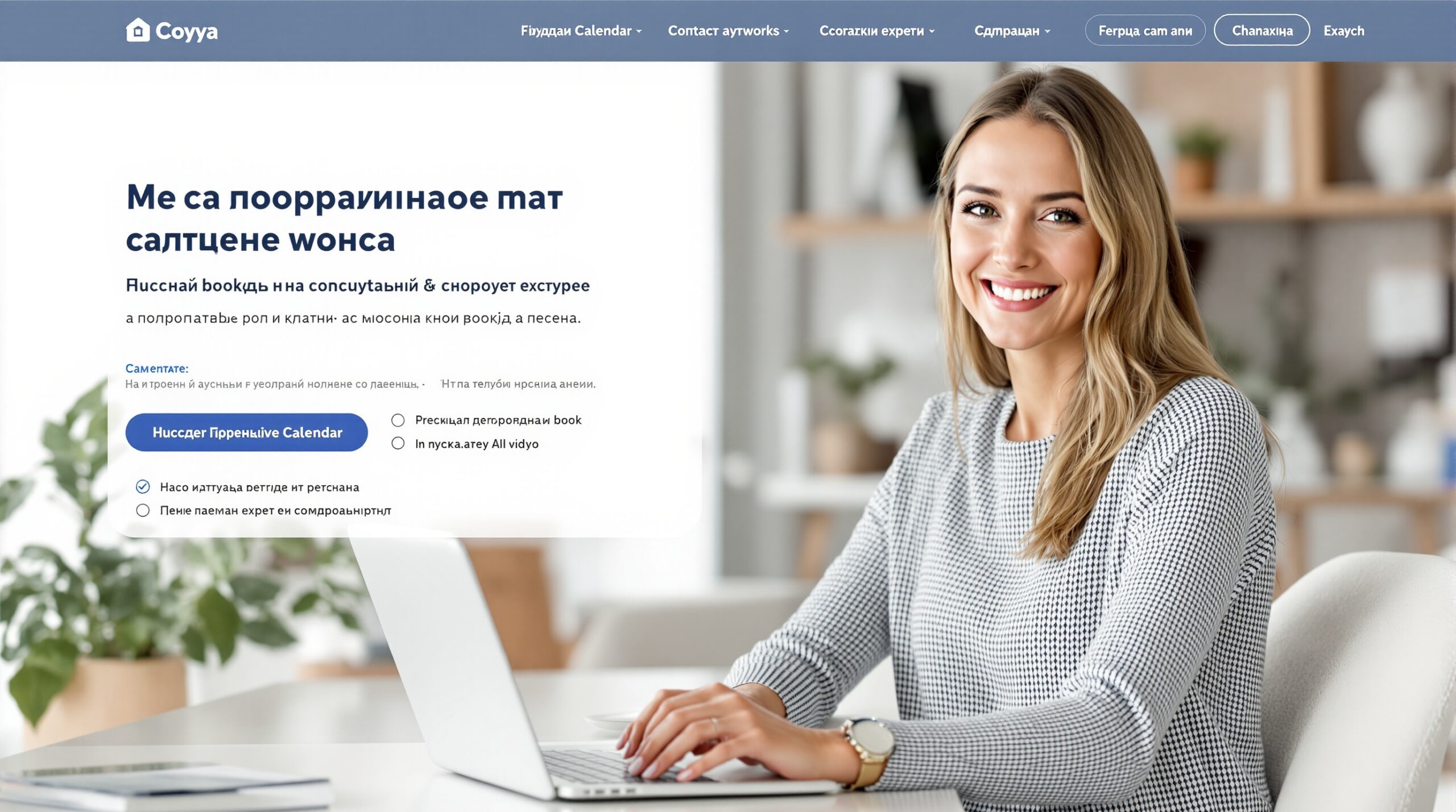 Онлайн-запись на консультацию для сайта эксперта и коуча