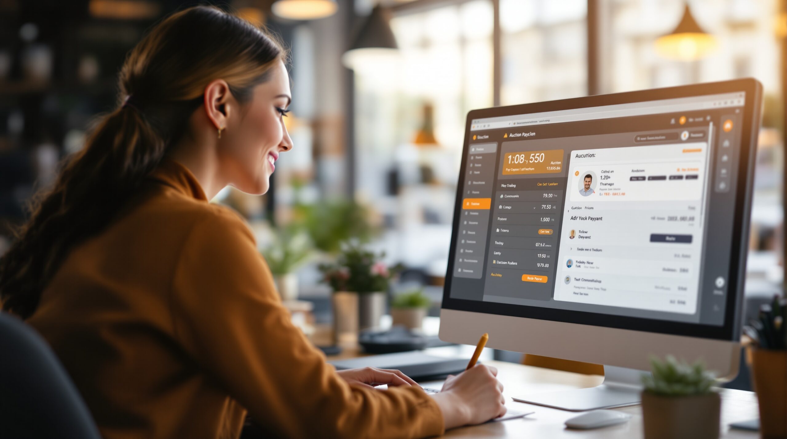 Online payment screen for community platform pricing