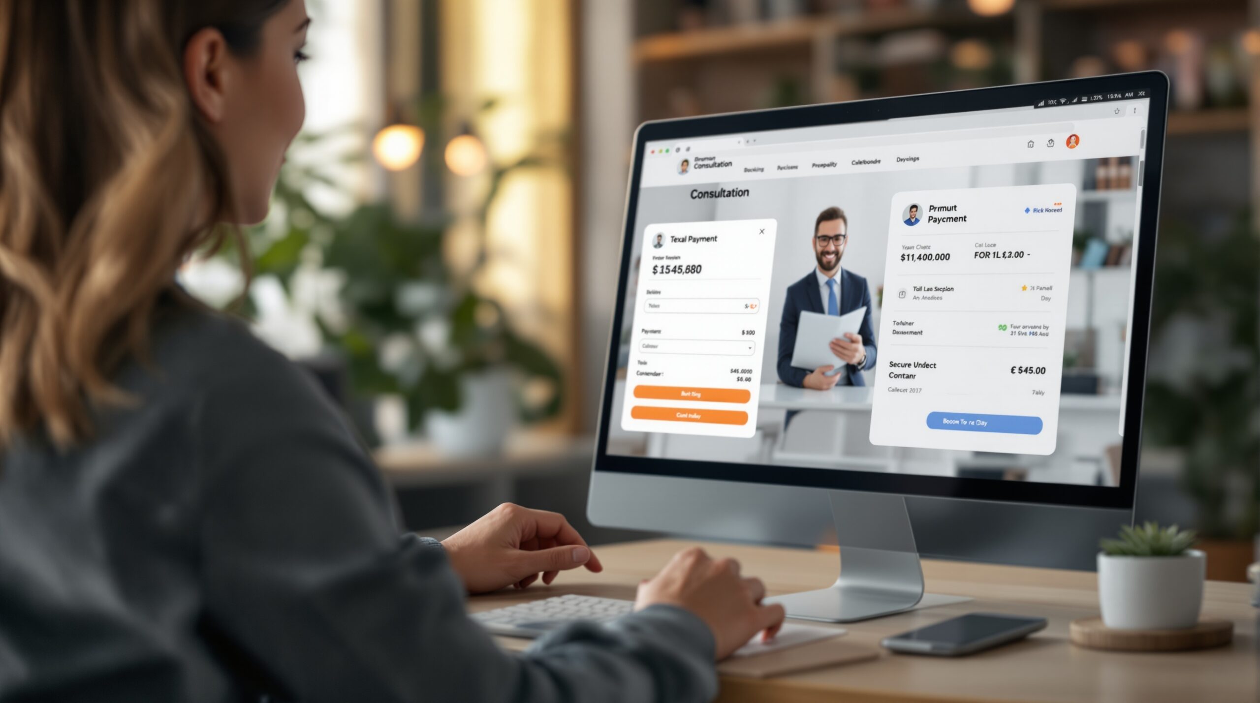 Платформа для онлайн консультаций с профилем эксперта и оплатой