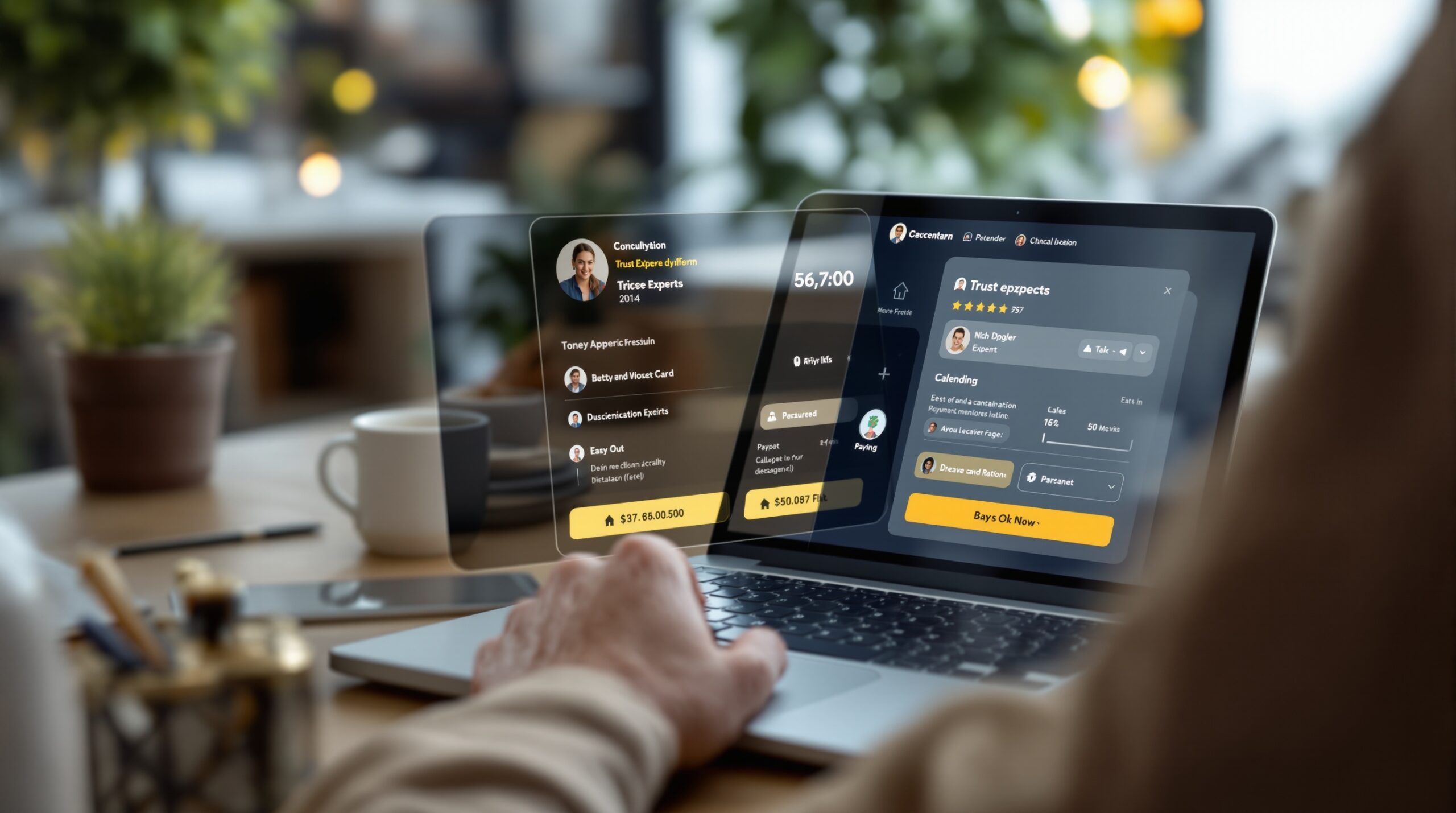 Online payment screen for community platform pricing