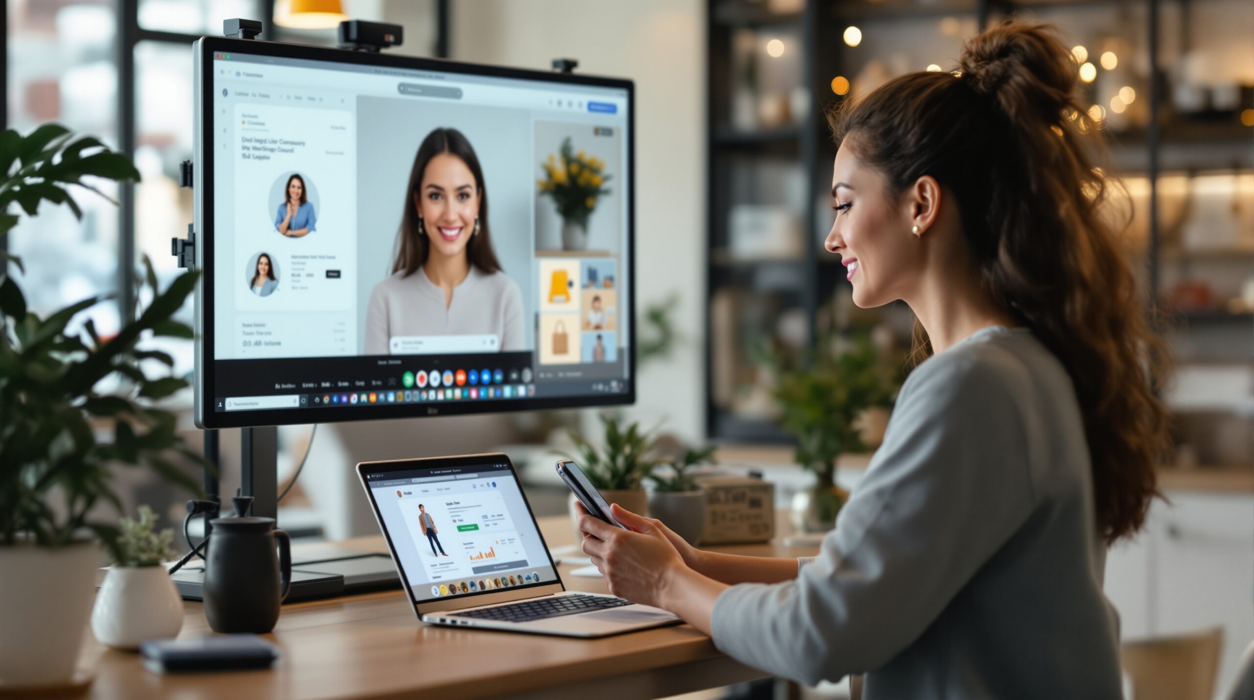 Библиотека записей и клипов после live commerce для повторных продаж